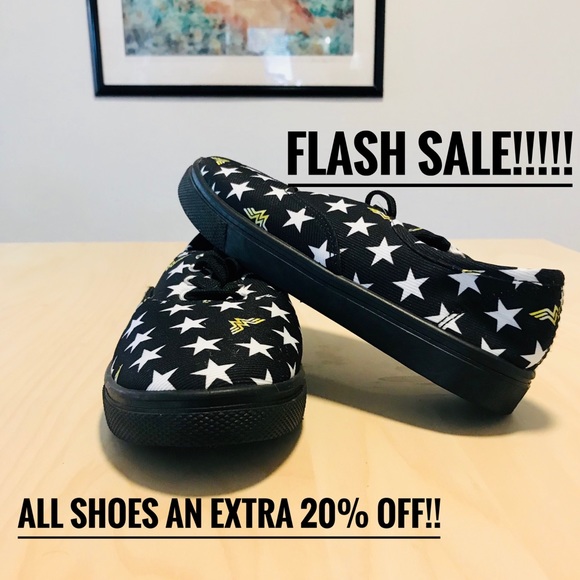 Bioworld Shoes - Bioworld Shoes | Wonder Woman Sneakers NWOT